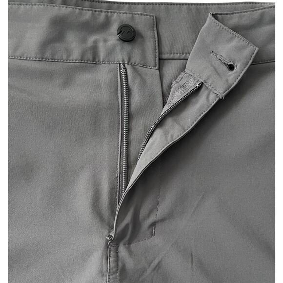 MAGELLAN FLEX FISH GEAR SHORTS, MENS, XL, GREY, ACTIVEWEAR-FLAT FRONT ZIP BUTTON - Picture 3 of 11